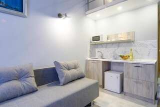 Отель Grand Apartments Киев Двухместный номер с 1 кроватью и балконом-20